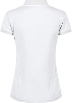 Regatta Dames/dames Remex II Polo Hals T-Shirt (Cyberspace) - maat EU 48 / UK 20 Gebroken wit