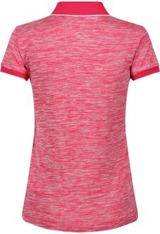 Regatta Dames/dames Remex II Polo Hals T-Shirt (Roze drankje) - maat