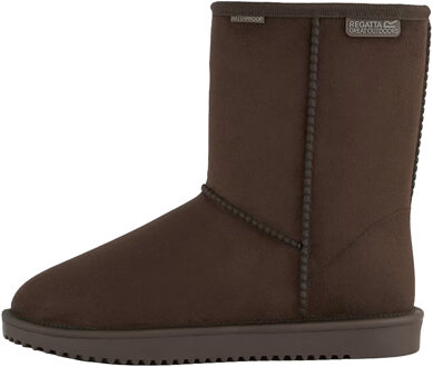 Regatta Dames/Dames Risely Waterdichte Met Bont Gevoerde Winterlaarzen (Chocolade) Chocoladebruin - EU 36 / UK 3