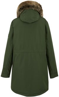 Regatta Dames/Dames Sabinka geïsoleerde waterdichte jas (Donkere Khaki) Kaki