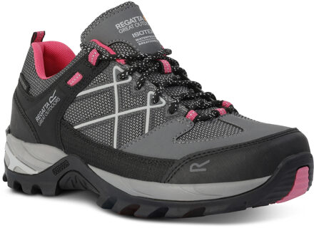 Regatta Dames/Dames Samaris III Laag Loopschoenen (Donker staal/Roze toverdrank) Donkergrijs - EU 38 / UK 5