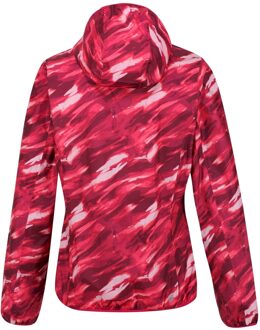 Regatta Dames/dames Serenton Borstelstroke Waterdichte Jas (Wilde pruim) Rood