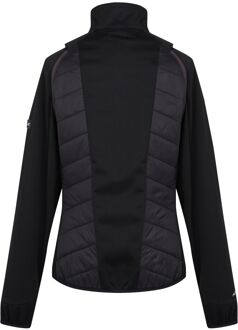 Regatta Dames/Dames Steren II Hybride Jas (Zwart/Flamingo Roze)