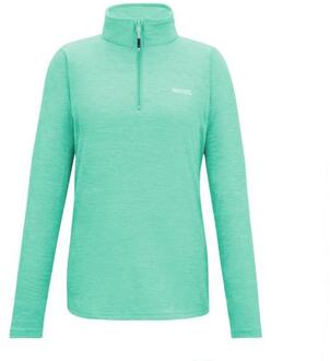 Regatta Dames/Dames Sweetheart Quarter Zip Fleece Top (Ijsgroen) - EU 48 / UK 20