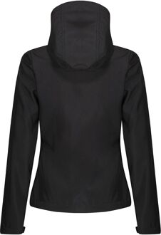 Regatta Dames/dames Venturer 3-lagige Membraan Soft Shell Jacket (Zwart) - EU 46 / UK 18
