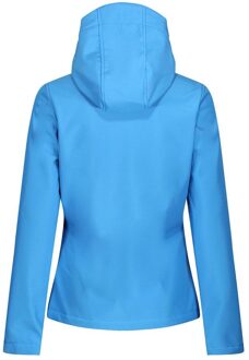 Regatta Dames/dames Venturer Jas met kap en zachte shell (Frans Blauw/Zwaar) - EU 44 / UK 16