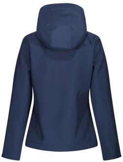 Regatta Dames/dames Venturer Jas met kap en zachte shell (Marine / Frans Blauw) Navy - EU 38 / UK 10