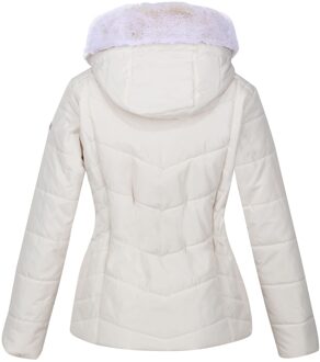 Regatta Dames/Dames Wildrose Gewatteerd Hooded Jacket (Lichte vanille) Wit - EU 40 / UK 12