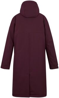 Regatta Dames/Dames Yarli Longline Waterdichte Jas (Vijg/Zwart) Roze