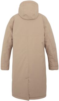 Regatta Dames/Dames Yarli Longline Waterdichte Jas (Warm Taupe/Licht Vanille) - EU 44 / UK 16