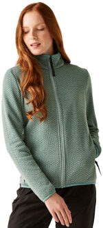 Regatta Dames elzie full zip fleecejack Groen - 42