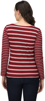 Regatta Dames Farida Katoenen Lange Mouwen Jersey Top Paars