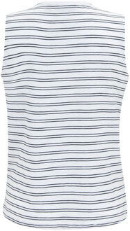 Regatta Dames Fariene Vest Top (Wit/Marineblauw) - maat EU 46 / UK 18