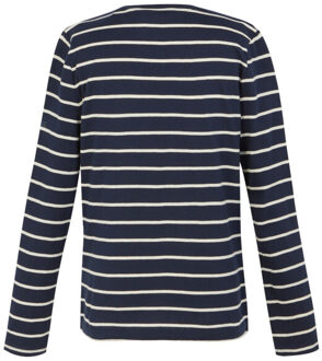Regatta Dames federica ii stripe t-shirt met lange mouwen Blauw - 36