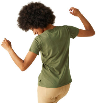 Regatta Dames filandra viii foto t-shirt Groen - 52