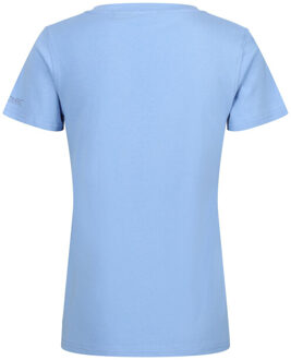 Regatta Dames filandra viii palmboom t-shirt Blauw - 38