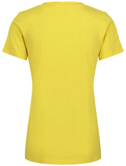 Regatta Dames filandra viii strand t-shirt Geel - 44
