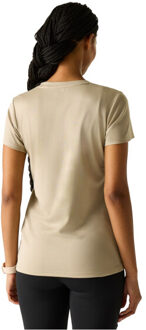 Regatta Dames fingal abstract kunst t-shirt Beige - 36