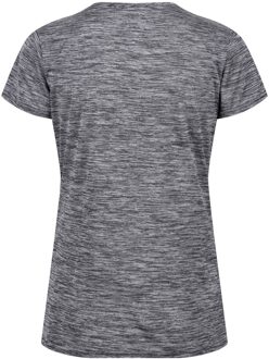 Regatta Dames fingal vii logo marl t-shirt Navy