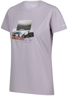 Regatta Dames fingal viii foto t-shirt Paars - 46