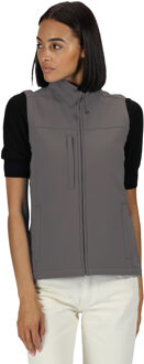Regatta Dames Flux Softshell Bodywarmer (Waterafstotend & Windbestendig) (Grijs)