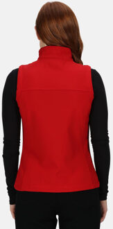 Regatta Dames flux softshell bodywarmer (waterafstotend & windbestendig) - maat 42 Rood