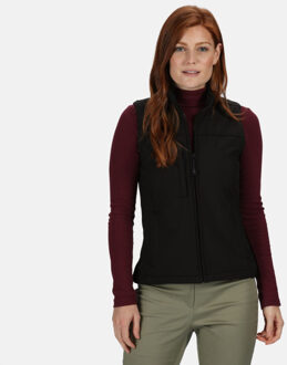Regatta Dames flux softshell bodywarmer (waterafstotend & windbestendig) Zwart - 40