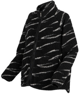 Regatta Dames frankie abstract borg full zip fleecejack Zwart - 42