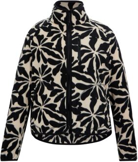 Regatta Dames Frankie Abstract Floral Volledige Rits Fleece Jack (Beige) - maat EU 42 / UK 14