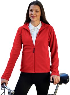 Regatta Dames Full-Zip 210 Series Microfleece Vest (Rood) - maat EU 46 / UK 18