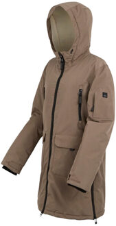 Regatta Dames gwynn geïsoleerde waterdichte jas - maat 46 Taupe