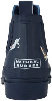Regatta Dames harper dog print lage wellington laarzen Navy