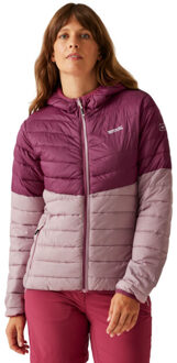 Regatta Dames hillpack iv gewatteerde dunne lichtgewicht waterdichte jas Roze - 34