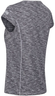Regatta Dames hyperdimension ii t-shirt - maat 38 Grijs