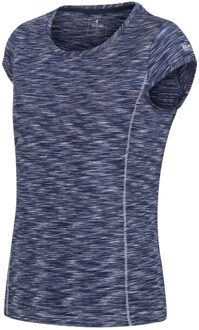 Regatta Dames hyperdimension ii t-shirt - maat 46 Blauw