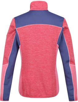 Regatta Dames lindalla v marl full zip fleecejack Stoffig Roze