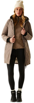 Regatta Dames marron geïsoleerde waterdichte jas Taupe - 44