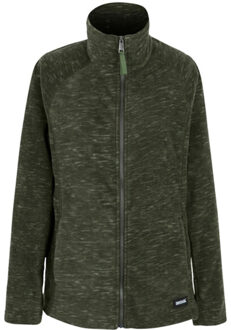 Regatta Dames mayse full zip fleecejack - maat 46 Groen
