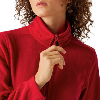 Regatta Dames micro full zip fleecejack Rood - 38