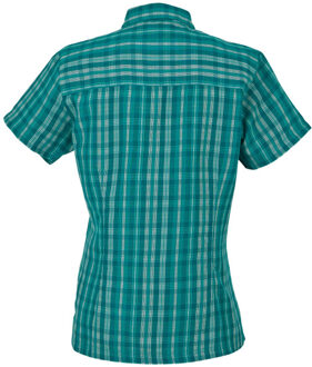 Regatta Dames mindano viii geruit overhemd met korte mouwen Groen - 38