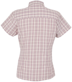 Regatta Dames mindano viii geruit overhemd met korte mouwen Oranje - 34