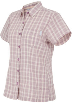 Regatta Dames mindano viii geruit overhemd met korte mouwen Oranje - 38