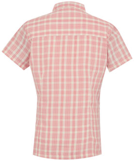 Regatta Dames mindano viii geruit overhemd met korte mouwen Oranje - 40