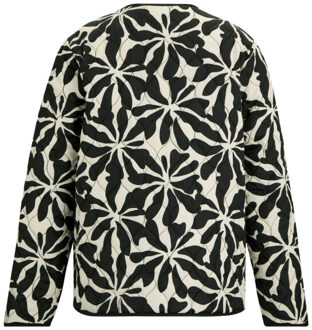 Regatta Dames mira abstract gebloemd gewatteerd jasje Beige - 44