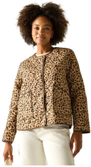 Regatta Dames mira abstract jasje met luipaardprint Veelkleurig - 46