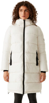 Regatta Dames mottere gewatteerde jas Wit - 44