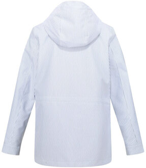 Regatta Dames nahla stripe waterdichte jas Grijs - 36