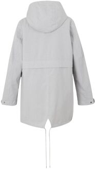 Regatta Dames navaeh linear waterdichte jas Lichtgrijs