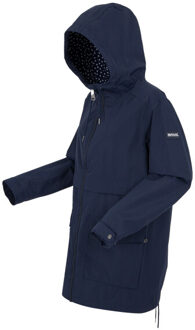Regatta Dames navaeh linear waterdichte jas - maat 34 Blauw