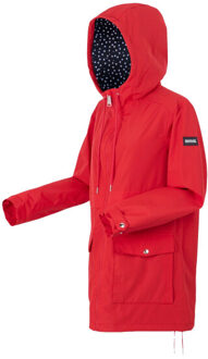 Regatta Dames navaeh linear waterdichte jas - maat 34 Rood